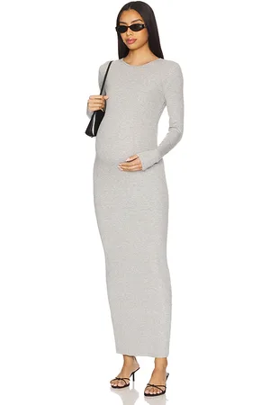 Bumpsuit Soft Rib Maxi Dress