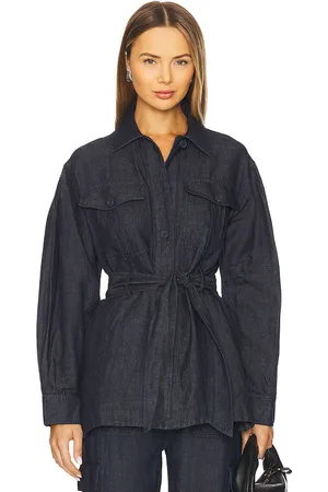 Susana Monaco Cargo Linen Jacket