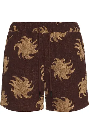 Oas Mocha Ember Terry Shorts