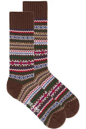 Beams Fair Isle Socks