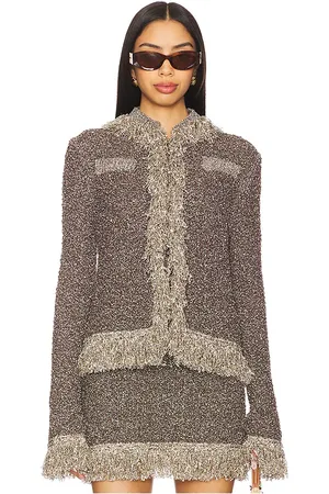 Asta Resort Bianca Fringe Jacket