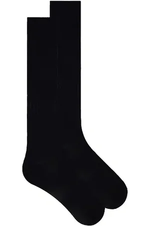 Wolford Luxury Cotton Rib Knee-highs