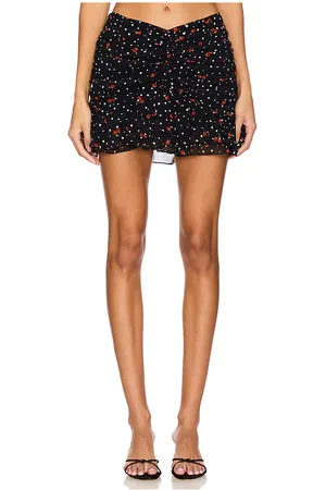 Des Phemmes Draped Mini Skirt