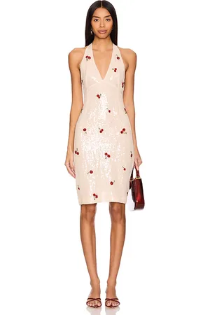Des Phemmes Halter Neck Dress