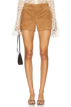 ALICE+OLIVIA Cady Suede Short
