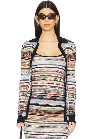 Missoni Long Sleeve Shirt Multicolor With Blue Tones Multicolor W/ Blue Tones