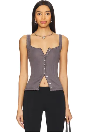 Free People End Game Pointelle Tank