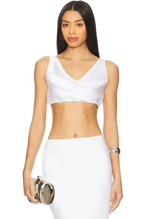 Norma Kamali Maria Cropped Top