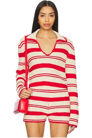 AKNVAS Rowan Two Toned Knit Crop Top