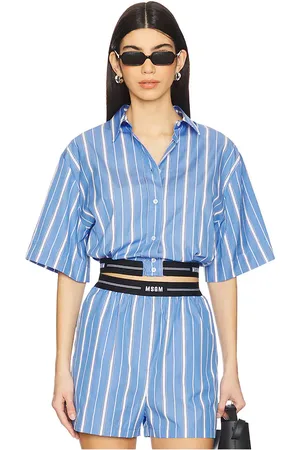 Msgm Striped Shirt