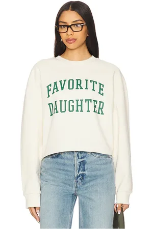 Favorite Daughter Cropped Collegiate Sweatshirt