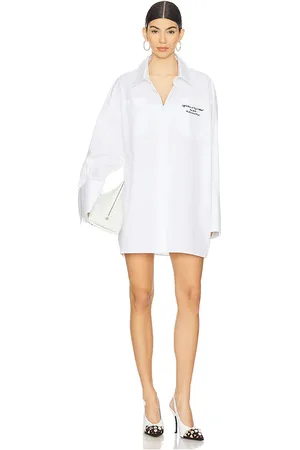 OFF-WHITE Poplin Roxy Shirt Dress
