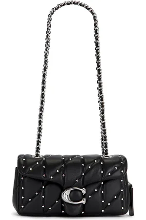 Coach Crystal Rivets Quilted Tabby 20 Handbag