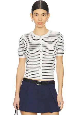 RAG&BONE Dina Stripe Cardigan Top