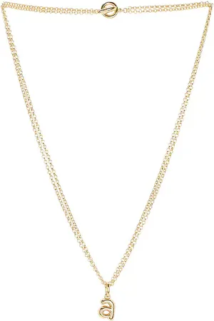 Roxanne Assoulin The Puffy Initial Necklace