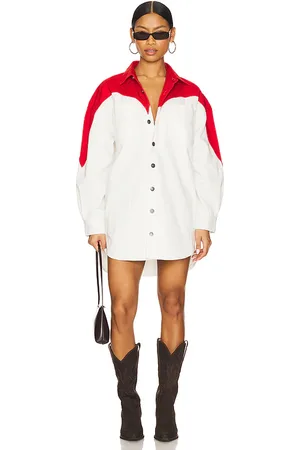 Fiorucci Heart Denim Shirt Dress