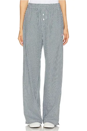 Fiorucci Gingham Logo Trousers