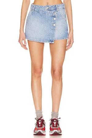 Free People X We The Free Wynne Denim Skirt