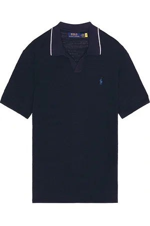 Ralph Lauren Short Sleeve Johnny Collar Sweater
