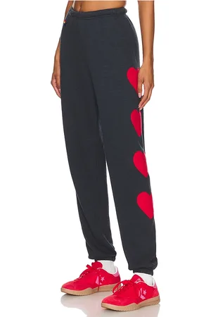 AVIATOR NATION Heart Embroidery Sweatpant