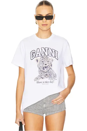 Ganni Basic Jersey Relaxed T-Shirt