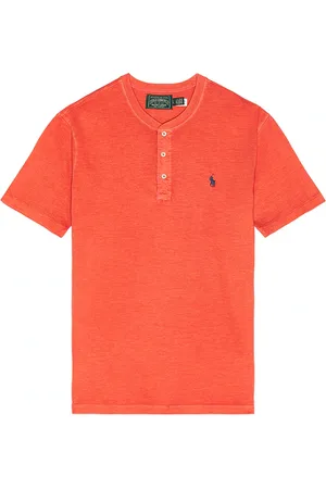 Ralph Lauren Short Sleeve Slub Jersey Henley T-Shirt