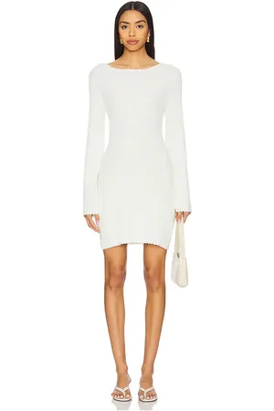 Minkpink Isla Boucle Knit Mini Dress