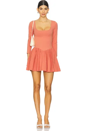 Free People X free-est Onda Sleeved Mini Dress In