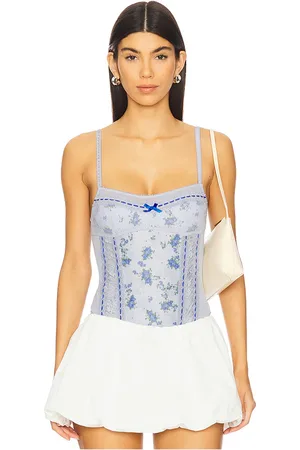 Free People Sara Corset Bodysuit
