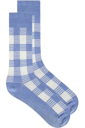 Guest In Residence Gingham Socks