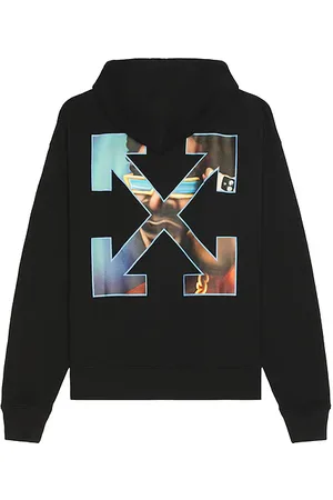 OFF-WHITE Barber Arrow Zip Skate Hoodie