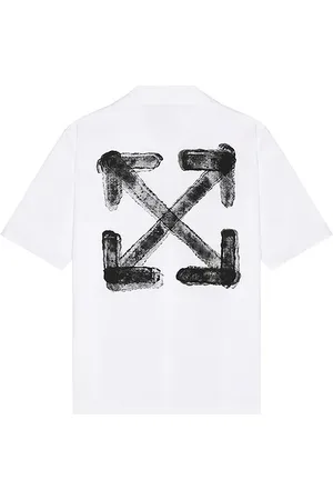 OFF-WHITE Spray Arrow Bowling Shirt