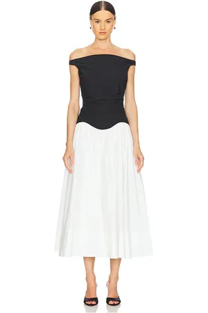 Simkhai Cersei Off Shoulder Midi Dress