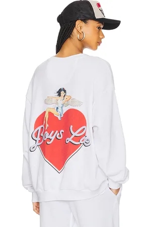 Boys Lie On The Edge Thermal Kara Crewneck