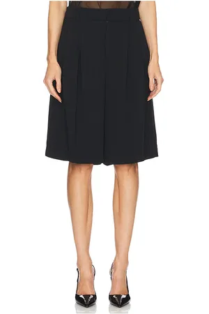 GOOD AMERICAN Luxe Suiting Long Shorts