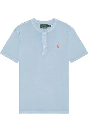 Ralph Lauren Short Sleeve Slub Jersey Henley T-Shirt