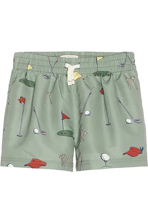 Pink Chicken Boys Swim Trunk