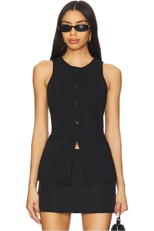 GOOD AMERICAN Luxe Suiting Sculpted Vest