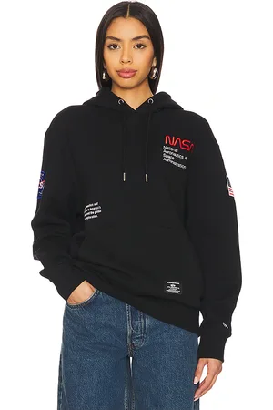 Alpha Industries Nasa Worm Logo Hoodie