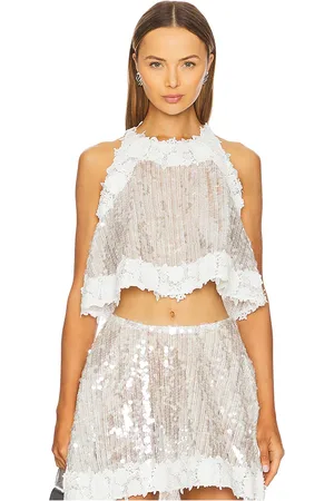 AKNVAS Lola Sequin Top