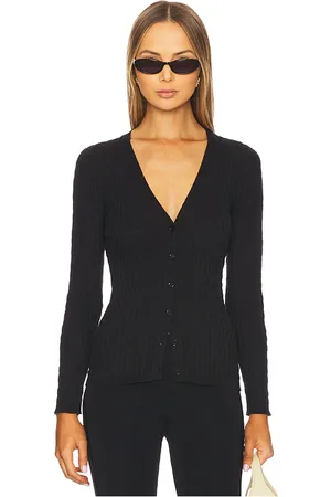 ENZA COSTA Linen V Neck Cardigan