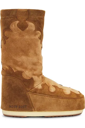 Moon Boot Icon Suede Embroidery Boot