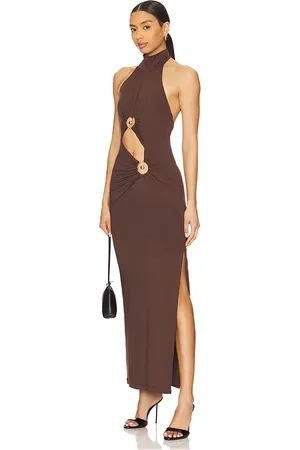 Bardot Neve Collar Maxi Dress