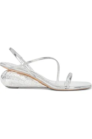 Simkhai Bridget Oyster Shell Wedge Sandal