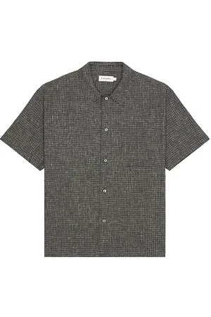 Frame Textured Button Down Shirt