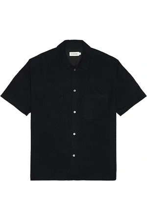 Frame Terry Button Down Shirt