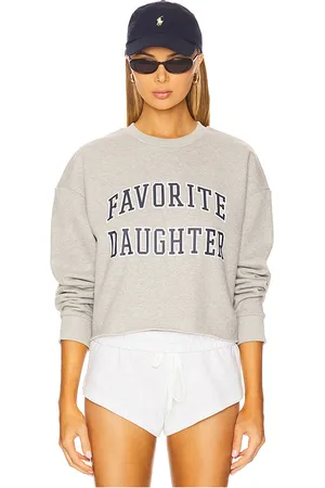 Favorite Daughter Cropped Collegiate Sweatshirt