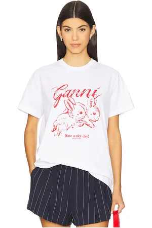Ganni Bunnies Relaxed T-shirt