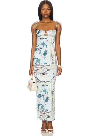 Montce Petal Long Slip Dress
