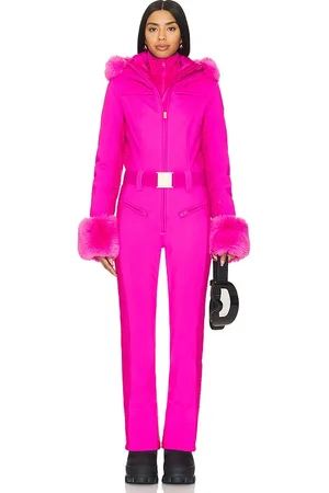 Goldbergh Angele Softshell Ski Suit With Fur Cuffs